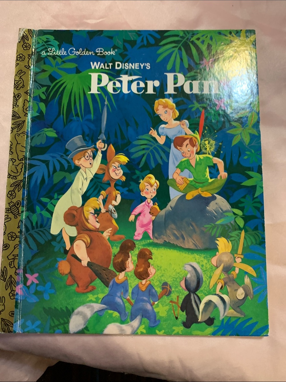Walt Disney's Peter Pan Little Golden Book - Green Hardcover